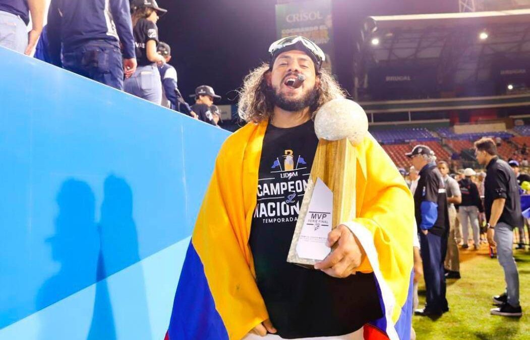 El pelotero colombiano Jorge Alfaro,El MVP en final de LIDOM