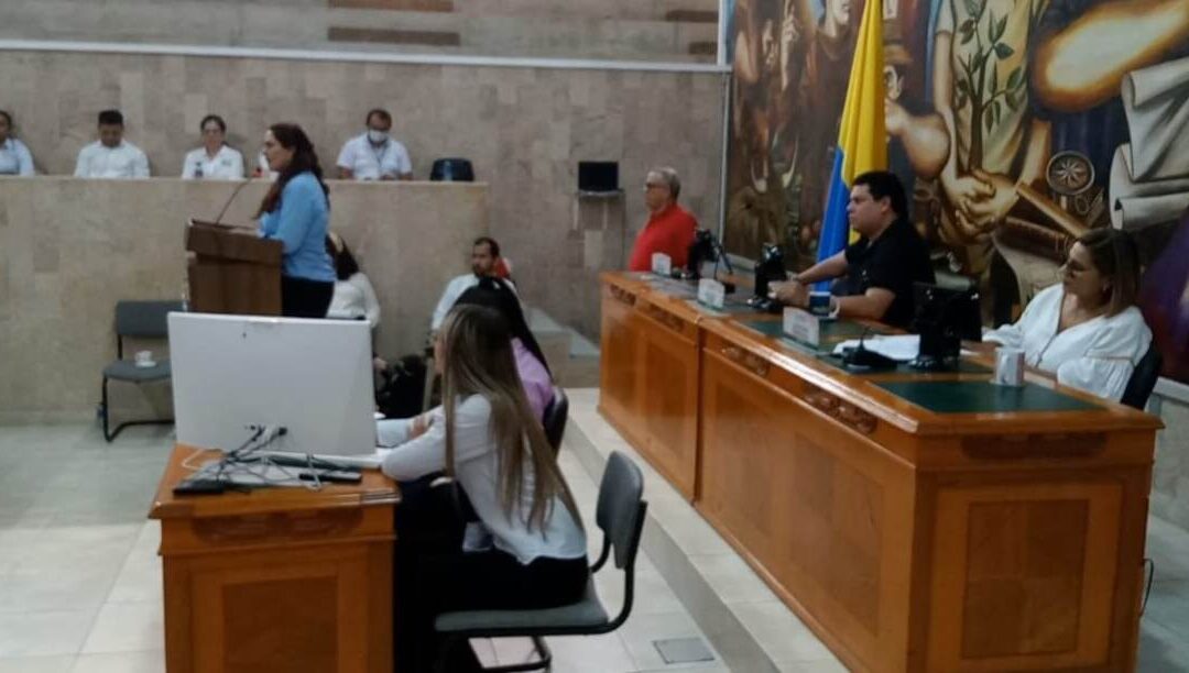 Sesión de la Asamblea de Córdoba, se expusieron aclaraciones del Plan Departamental de Agua