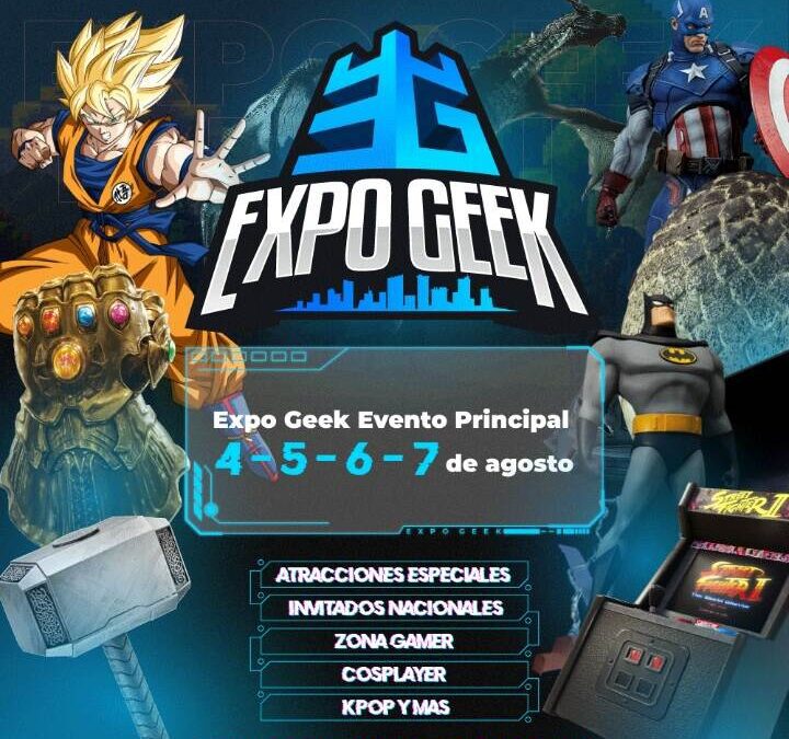 EXPOGEEK es el evento perfecto para los amantes de la cultura geek y el entretenimiento.