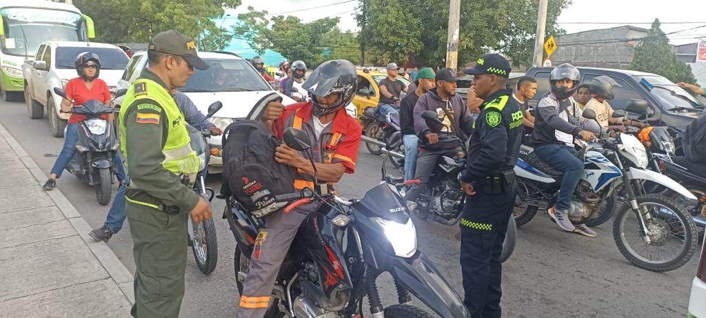  Policía Metropolitana de Montería realiza ‘Plan Semáforo’ para fortalecer la seguridad en la ciudad.   